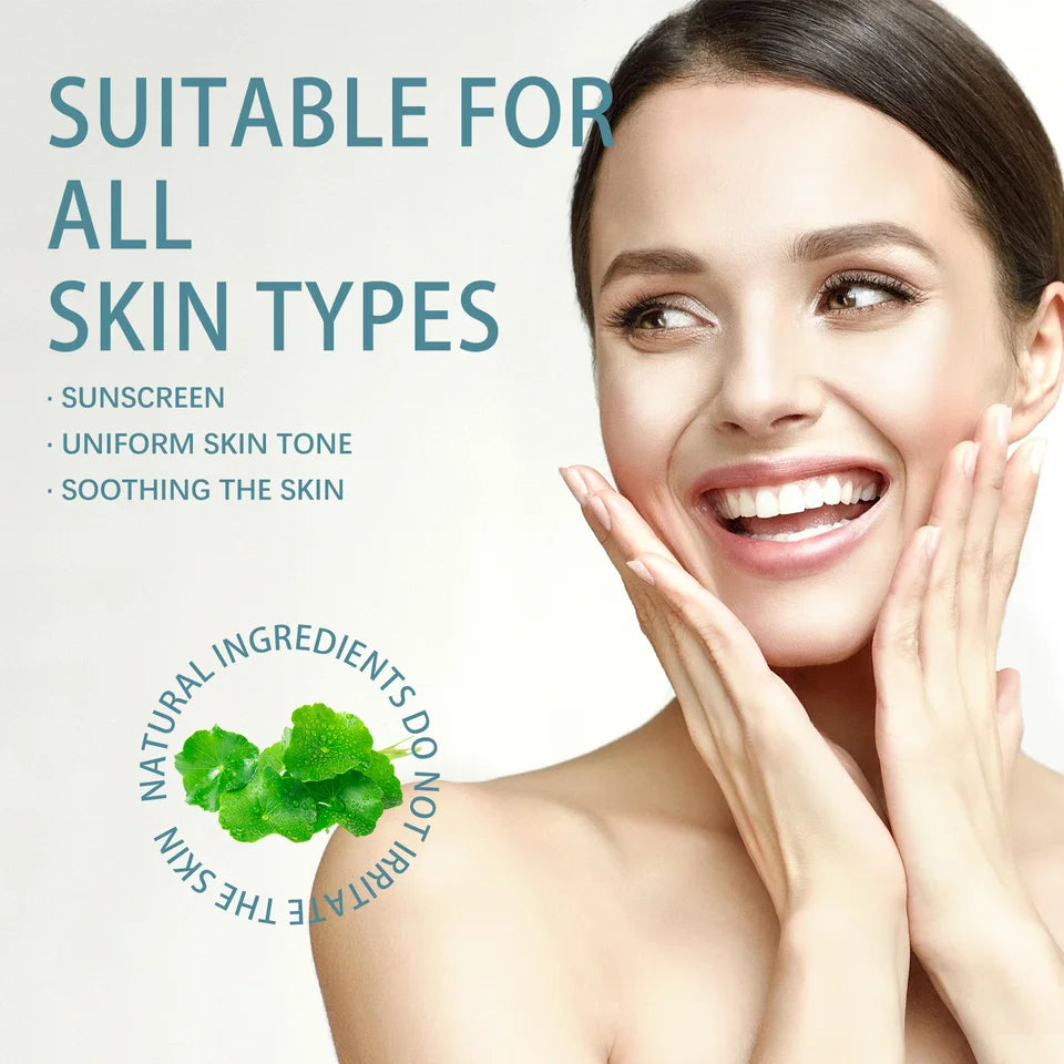 Spf50+ Centella Sun Serum Anti UV Strengthening Barriers Repairing Refreshing Moisturizing Oil Control Water-Fit Facial Sunblock