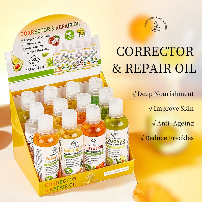 Castor Oil Vegetable Argan Avocado Oil Facial Body Care Hair Massage Essential Oil Coconut Body Care